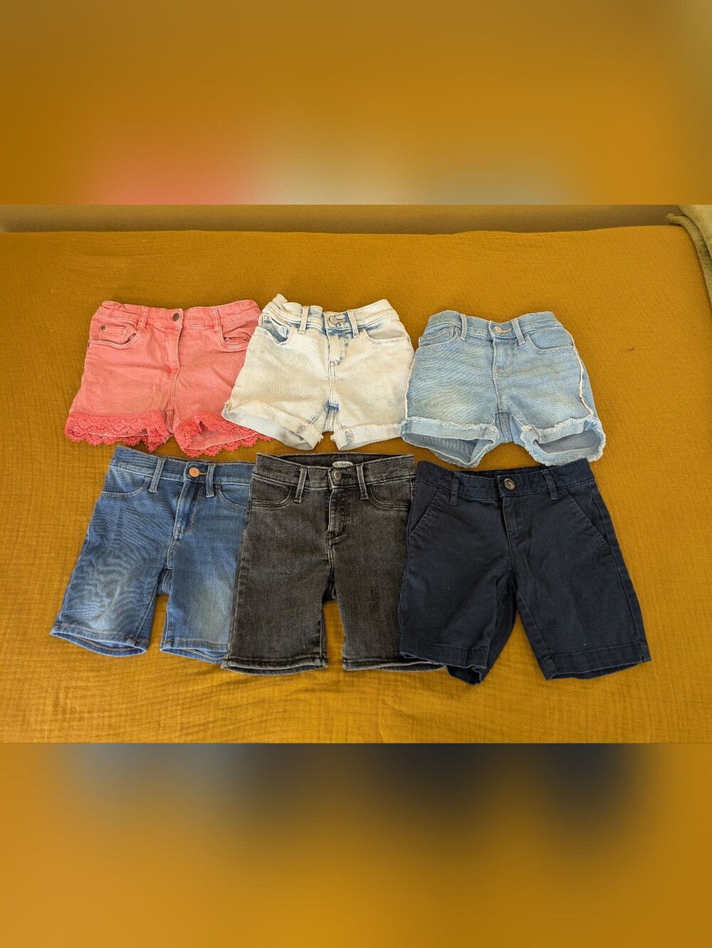 Girls Size 7 Old Navy Shorts Lot